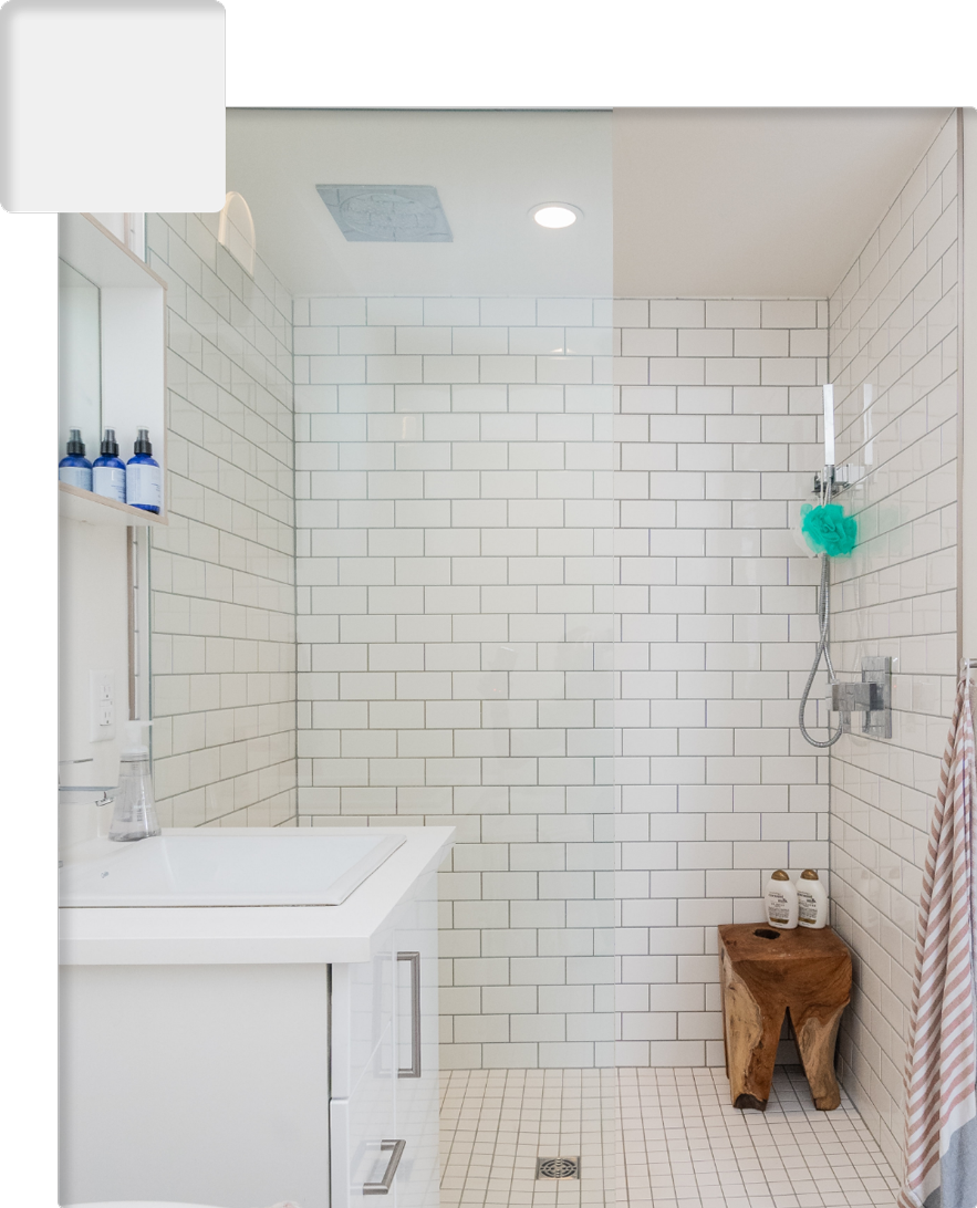 Tile and shower floor regrouting services image